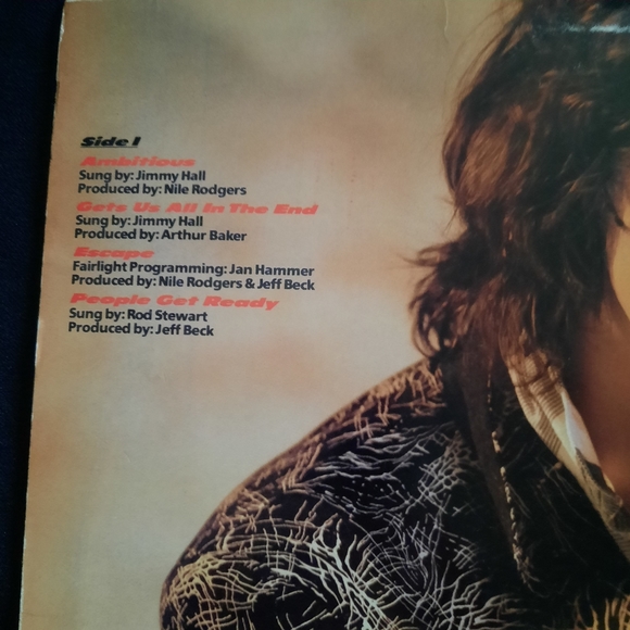 Jeff Beck-Flash Vinyl LP, 1985 - Picture 3 of 8